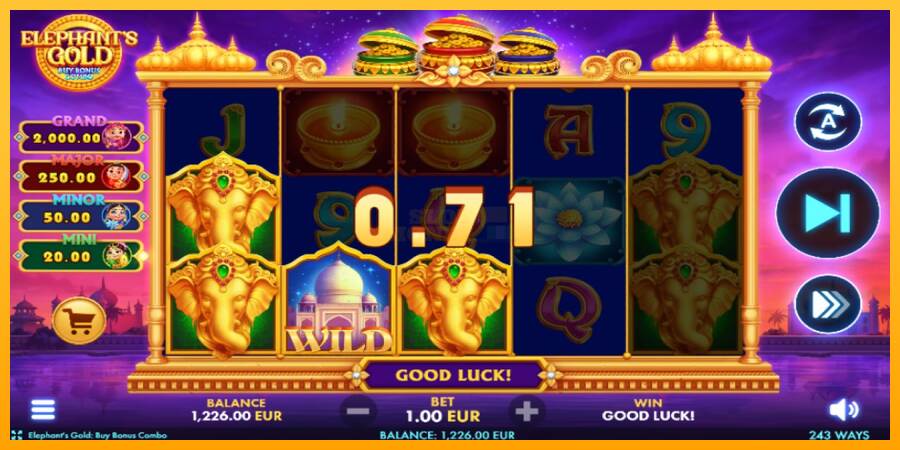 Elephants Gold Buy Bonus Combo máquina de juego por dinero, imagen 3