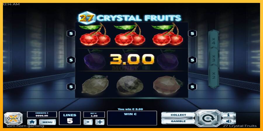 27 Crystal Fruits máquina de juego por dinero, imagen 3