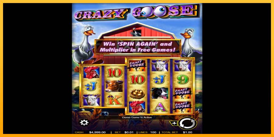 Crazy Goose máquina de juego por dinero, imagen 1