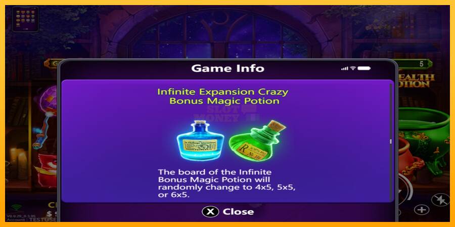 Wealth Potion máquina de juego por dinero, imagen 6