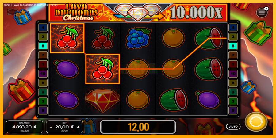 Lava Diamonds Christmas máquina de juego por dinero, imagen 3