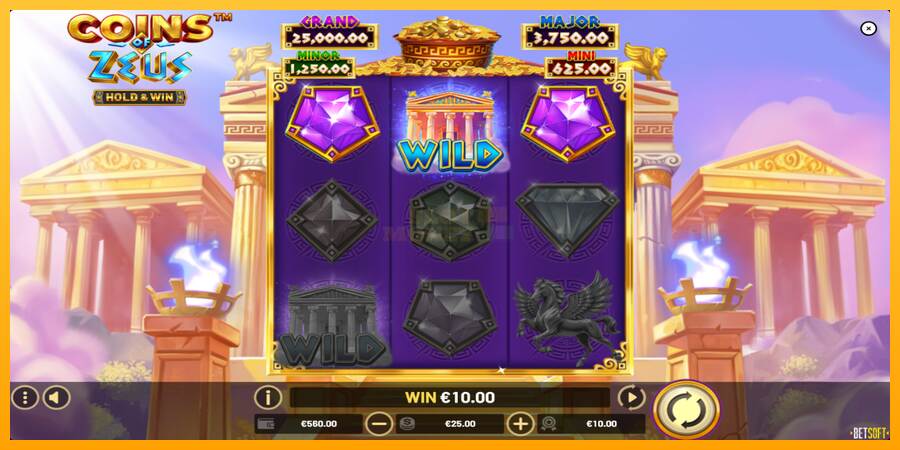 Coins of Zeus máquina de juego por dinero, imagen 4