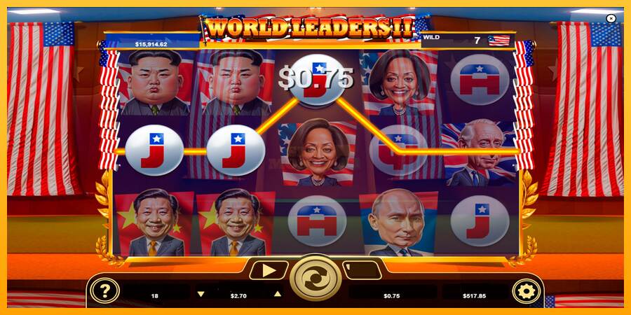 World Leaders II máquina de juego por dinero, imagen 3