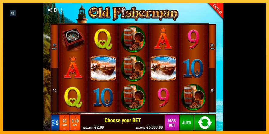 Old Fisherman máquina de juego por dinero, imagen 1