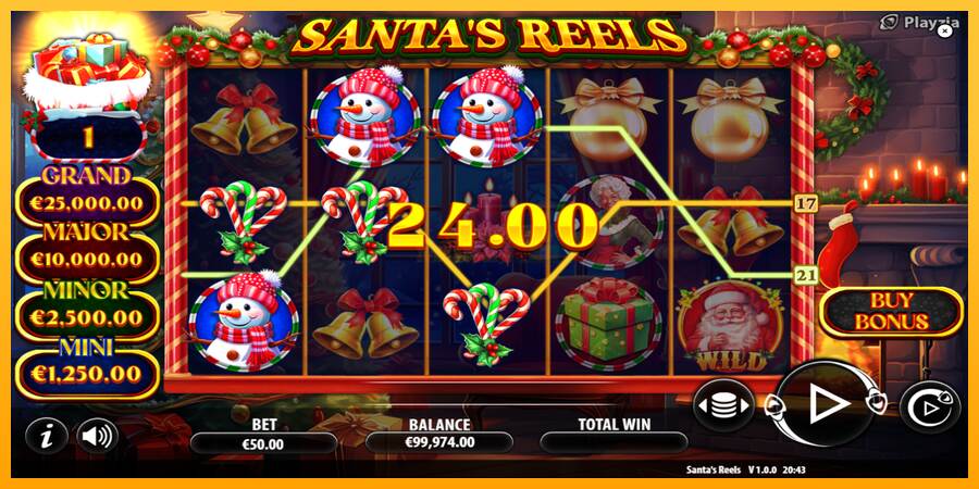 Santas Reels máquina de juego por dinero, imagen 3