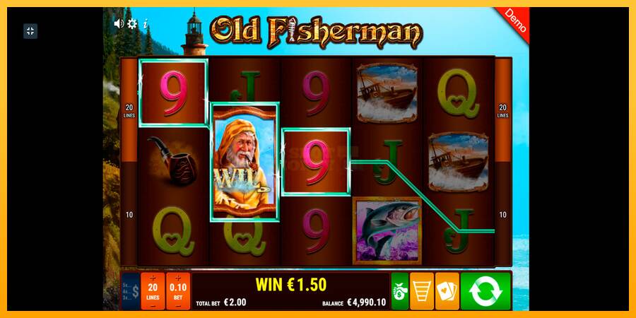 Old Fisherman máquina de juego por dinero, imagen 4