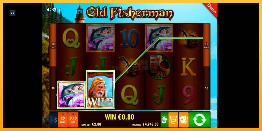 Old Fisherman máquina de juego por dinero, imagen 10