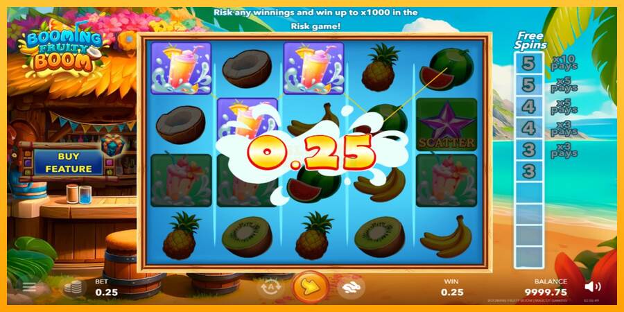 Booming Fruity Boom máquina de juego por dinero, imagen 3