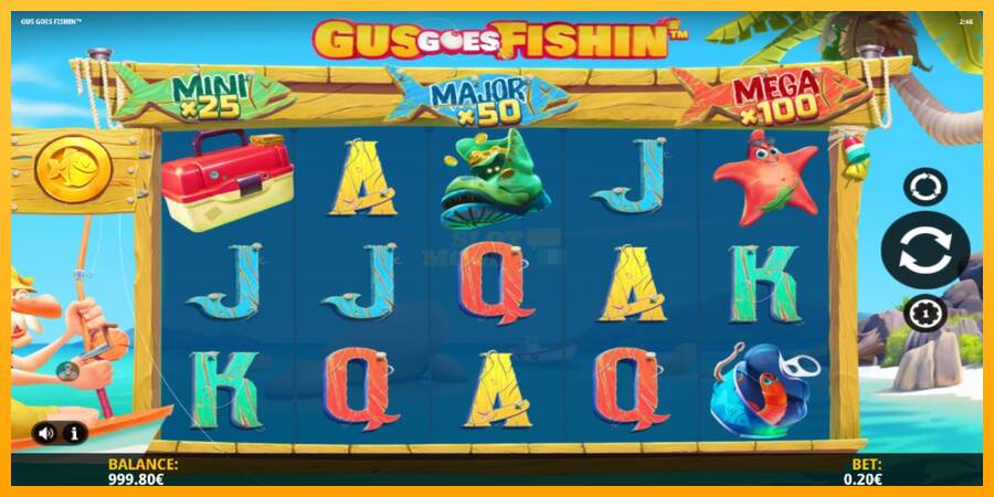 Gus Goes Fishin máquina de juego por dinero, imagen 2