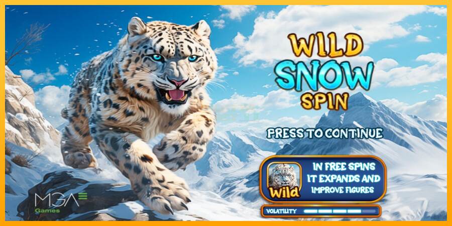 Wild Snow Spin máquina de juego por dinero, imagen 1