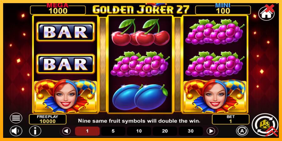 Golden Joker 27 Hold & Win máquina de juego por dinero, imagen 2