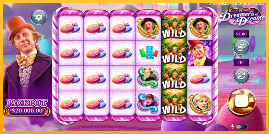 Willy Wonka Dreamers of Dreams máquina de juego por dinero, imagen 2