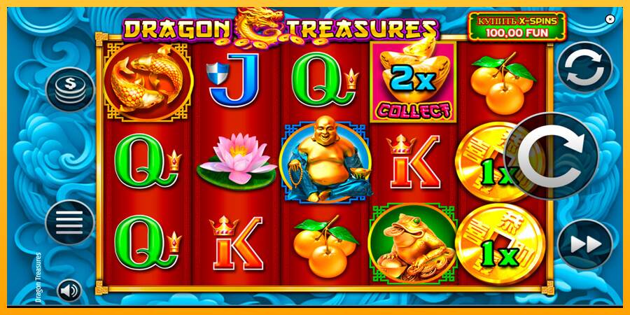 Dragon Treasures máquina de juego por dinero, imagen 2