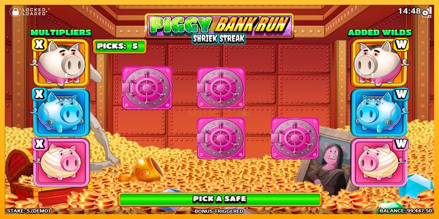 Piggy Bank Run - Shriek Streak máquina de juego por dinero, imagen 5