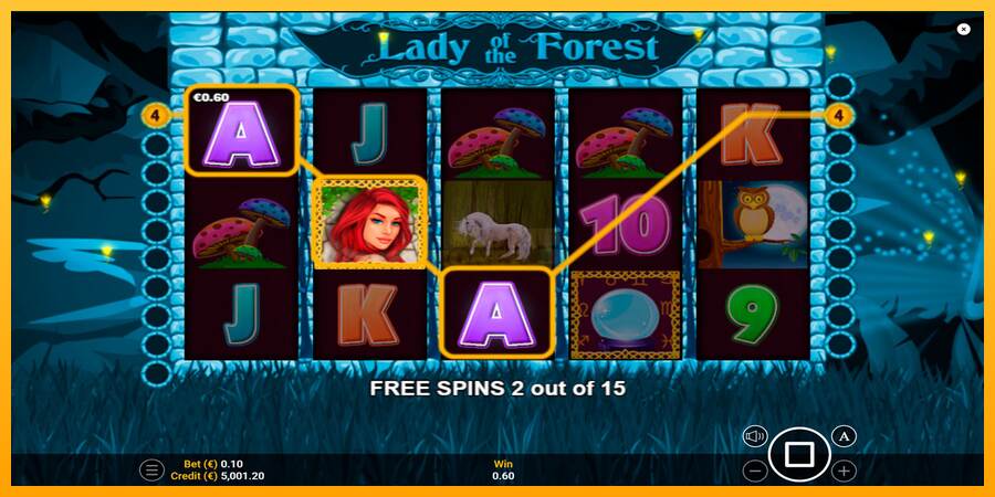 Lady of the Forest máquina de juego por dinero, imagen 2