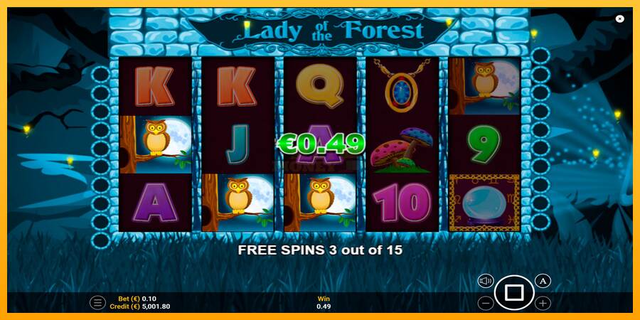 Lady of the Forest máquina de juego por dinero, imagen 3