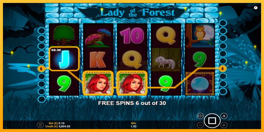 Lady of the Forest máquina de juego por dinero, imagen 4