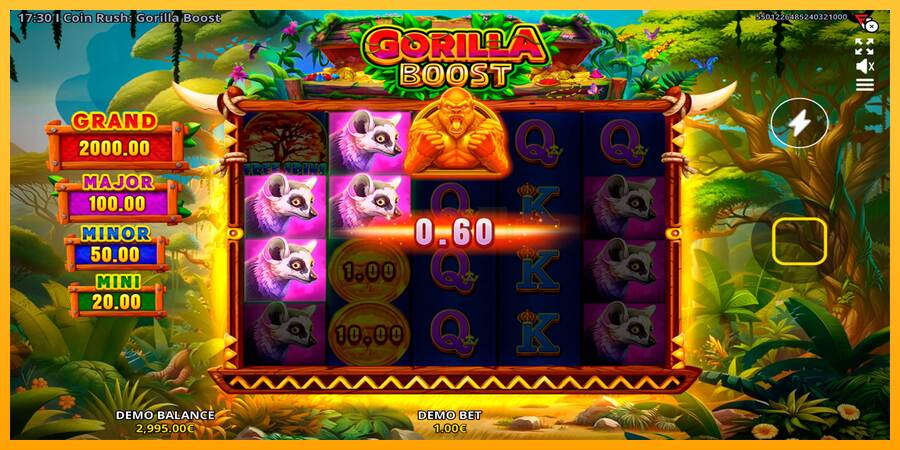 Coin Rush: Gorilla Boost máquina de juego por dinero, imagen 2