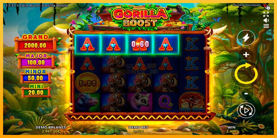 Coin Rush: Gorilla Boost máquina de juego por dinero, imagen 4