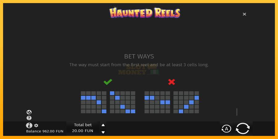 Haunted Reels máquina de juego por dinero, imagen 7