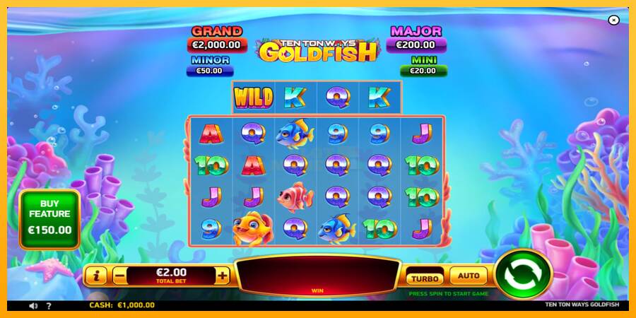 Ten Ton Ways Goldfish máquina de juego por dinero, imagen 2