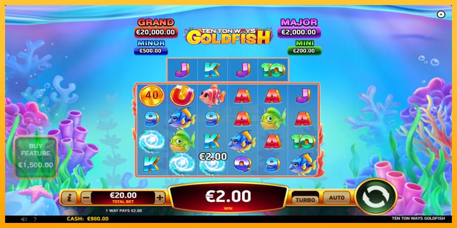 Ten Ton Ways Goldfish máquina de juego por dinero, imagen 3