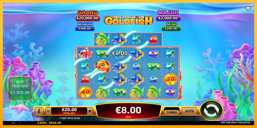 Ten Ton Ways Goldfish máquina de juego por dinero, imagen 4