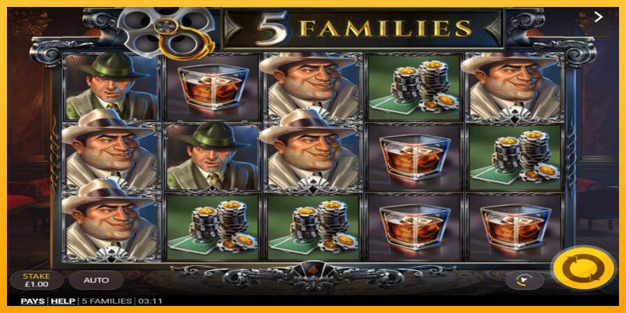 5 Families máquina de juego por dinero, imagen 2