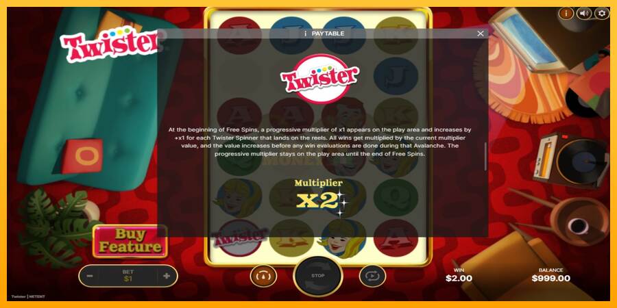 Twister máquina de juego por dinero, imagen 5