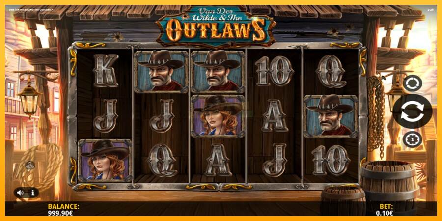 Van der Wilde and The Outlaws máquina de juego por dinero, imagen 2