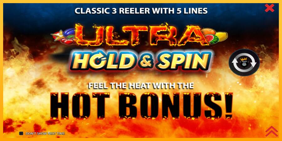 Ultra Hold & Spin máquina de juego por dinero, imagen 1