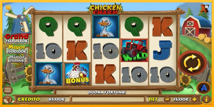 Chicken Charm máquina de juego por dinero, imagen 2