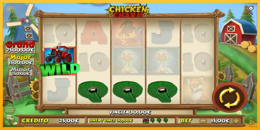 Chicken Charm máquina de juego por dinero, imagen 3