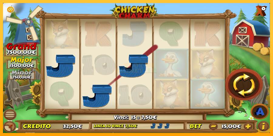 Chicken Charm máquina de juego por dinero, imagen 4