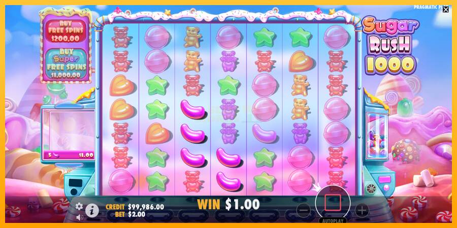 Sugar Rush 1000 máquina de juego por dinero, imagen 3