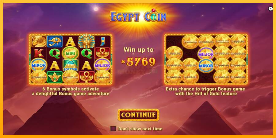 Egypt Coin máquina de juego por dinero, imagen 1