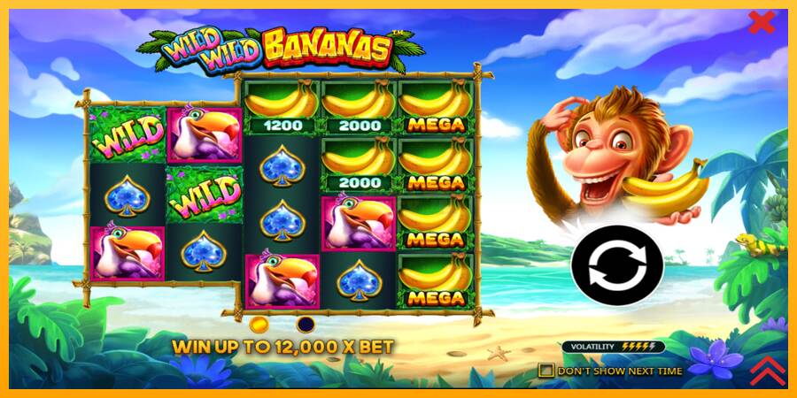 Wild Wild Bananas máquina de juego por dinero, imagen 1