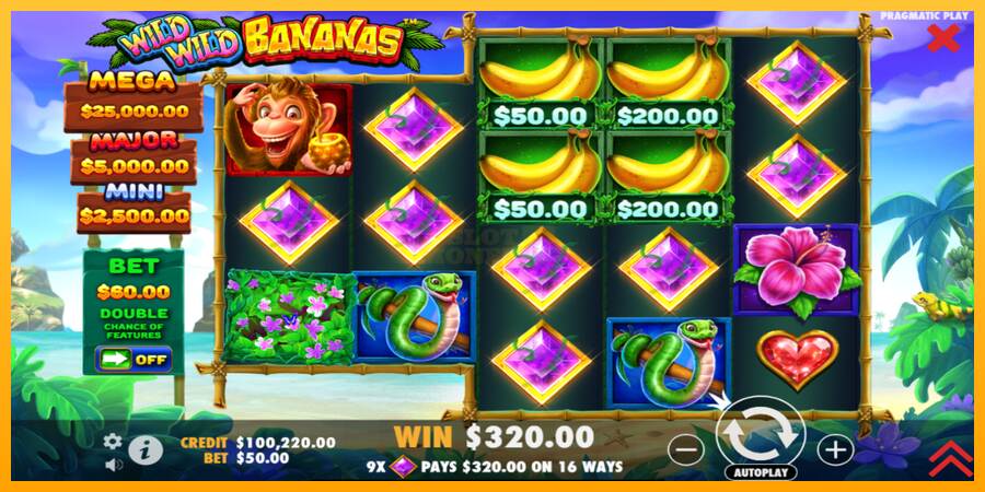 Wild Wild Bananas máquina de juego por dinero, imagen 3