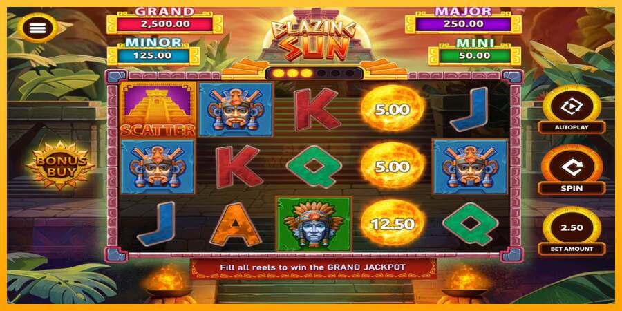 Blazing Sun máquina de juego por dinero, imagen 2