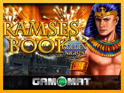 Ramses Book Golden Nights máquina de juego por dinero