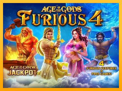 Age of the Gods Furious Four máquina de juego por dinero