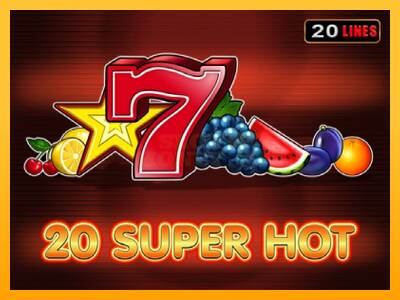 20 Super Hot máquina de juego por dinero