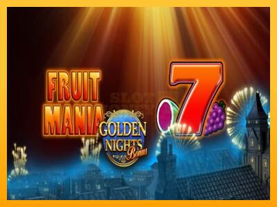 Fruit Mania Golden Nights máquina de juego por dinero