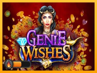 Genie Wishes máquina de juego por dinero