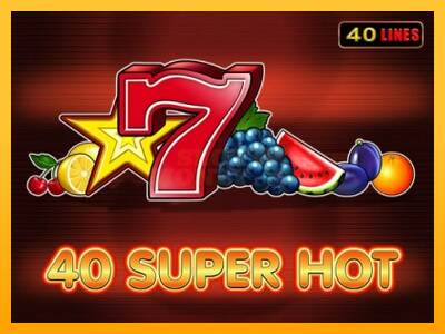 40 Super Hot máquina de juego por dinero