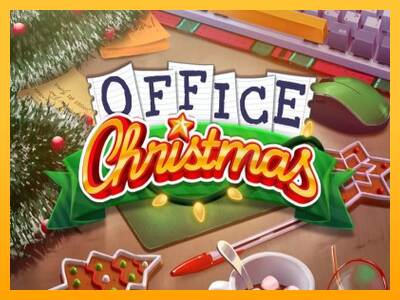 Office Christmas máquina de juego por dinero