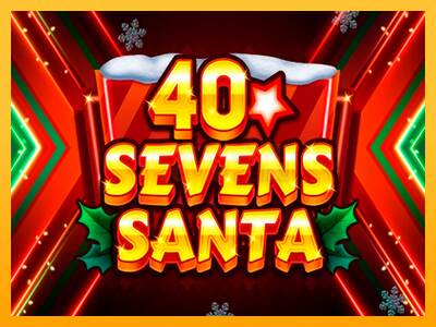 40 Sevens Santa máquina de juego por dinero