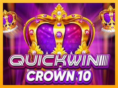 Quick Win Crown 10 máquina de juego por dinero