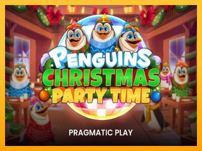 Penguins Christmas Party Time máquina de juego por dinero