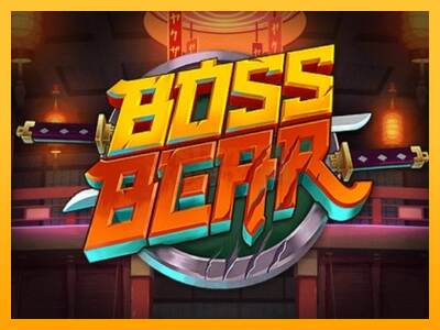 Boss Bear máquina de juego por dinero